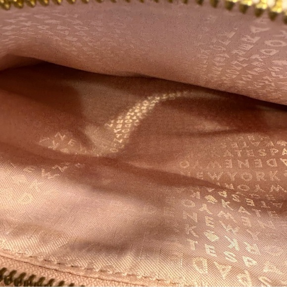 Kate Spade Caroline Queeney Pink Leather Handbag Purse Bag NEW - Picture 13 of 16